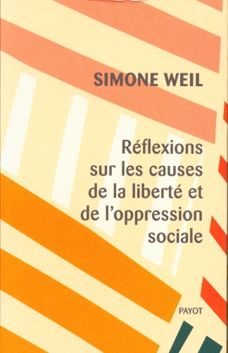  Réflexions sur les causes de la liberté et de l'oppression sociale 