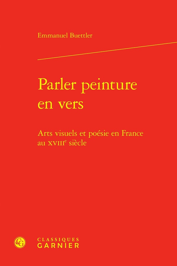  Parler peinture en vers 