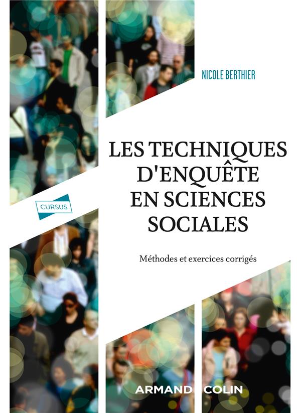  Les techniques d'enquête en sciences sociales 
