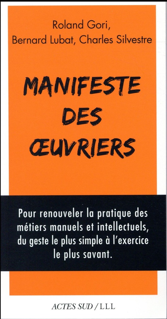  Manifeste des oeuvriers 