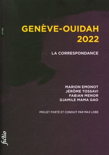 [9483970]  Genève-Ouidah 2022 la correspondance 