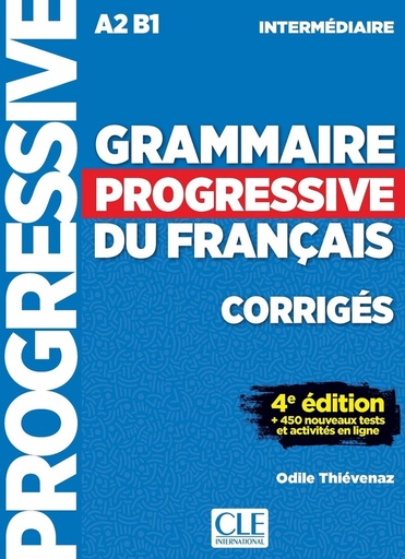 [7149372]  Grammaire progressive du français, intermédiaire, A2-B1 : corrigés 