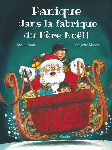 [10239575]  Panique dans la fabrique du Père Noël ! 