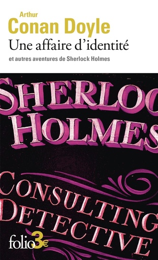 [10307610]  Une affaire d'identité : et autres aventures de Sherlock Holmes 