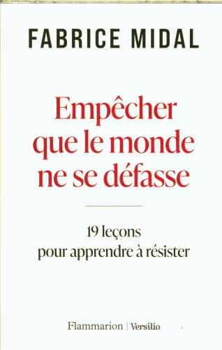 [10321022]  Empêcher que le monde ne se défasse 