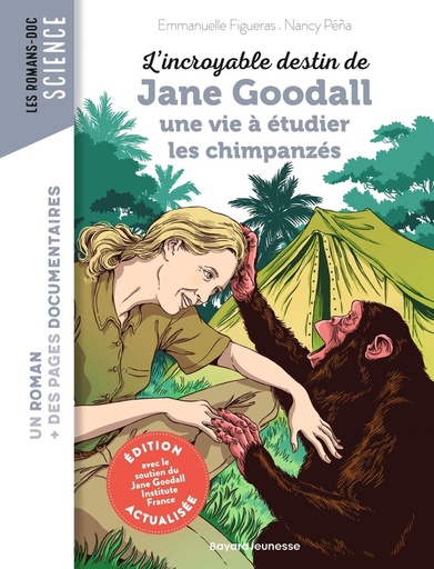 [9618957]  L'incroyable destin de Jane Goodall, une vie à étudier les chimpanzés 