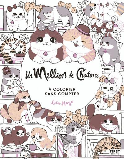 [10056223]  Un million de chatons : à colorier sans compter 