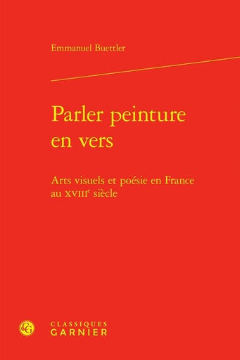 [10462088]  Parler peinture en vers 