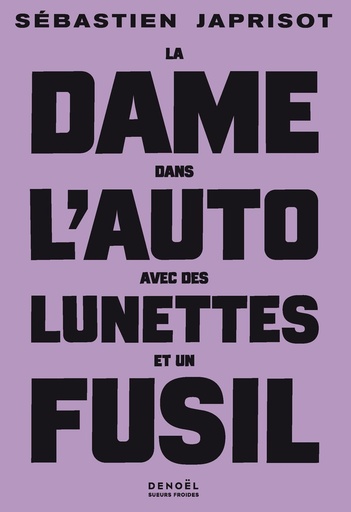 [10416020]  La dame dans l'auto avec des lunettes et un fusil 