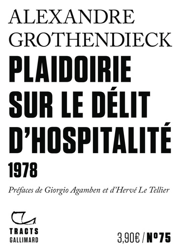 [10436916]  Plaidoirie sur le délit d'hospitalité : 1978 