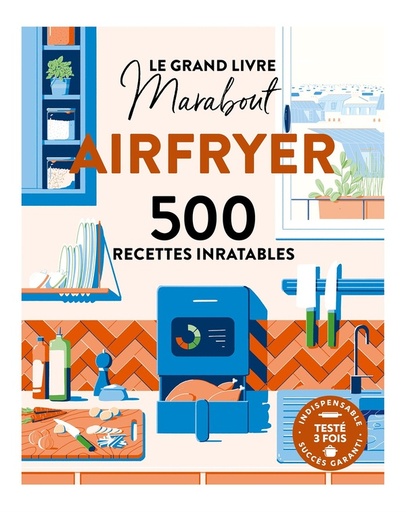 [10215766]  Airfryer : 500 recettes inratables 