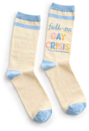 [10572849]  Full-On Gay Crisis Socks Large 