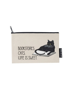[10048283]  Bookstore Cats Pouch 