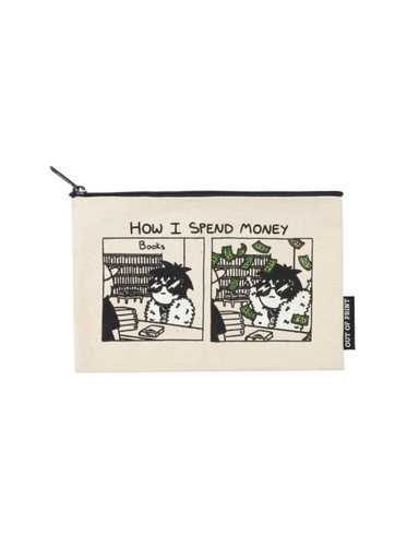 [10048280]  Sarah's Scribbles : How I Spend Money Pouch 