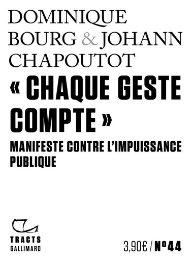 [9636306] 'Chaque geste compte' : manifeste contre l'impuissance publique