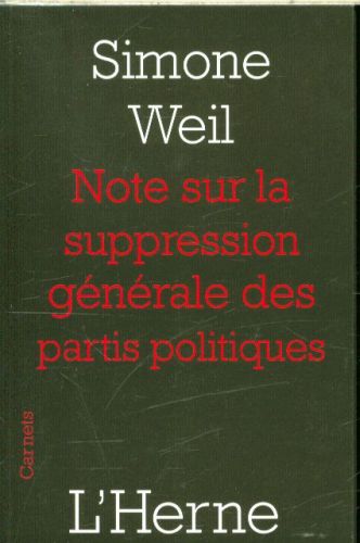 [5624016]  Note sur la suppression générale des partis politiques 