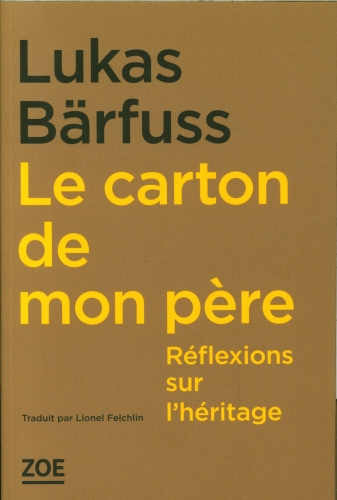 [9846956]  Le carton de mon père : réflexions sur l'héritage 