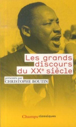 [2149783]  Les grands discours du XXe siècle 