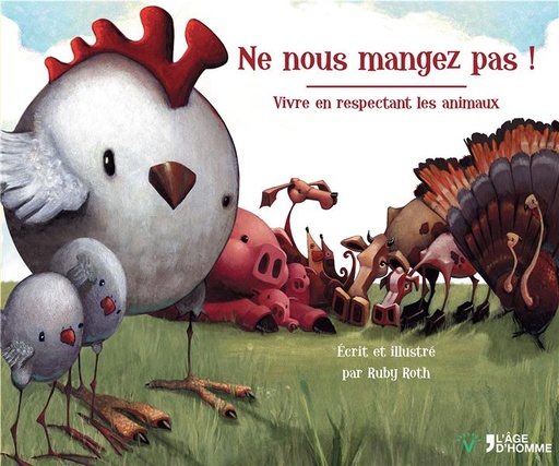 [7934894]  Ne nous mangez pas ! vivre en respectant les animaux 