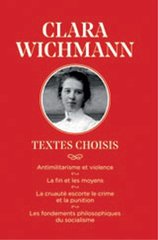 CLARA WICHMANN TEXTES CHOISIS